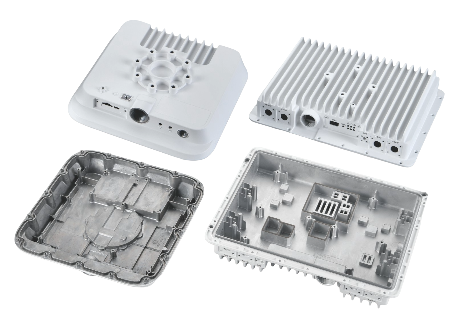 Custom 5G Die-Cast Enclosure Components
